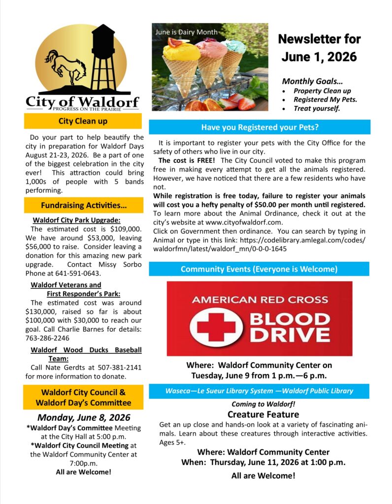 June 2026 Newsletter